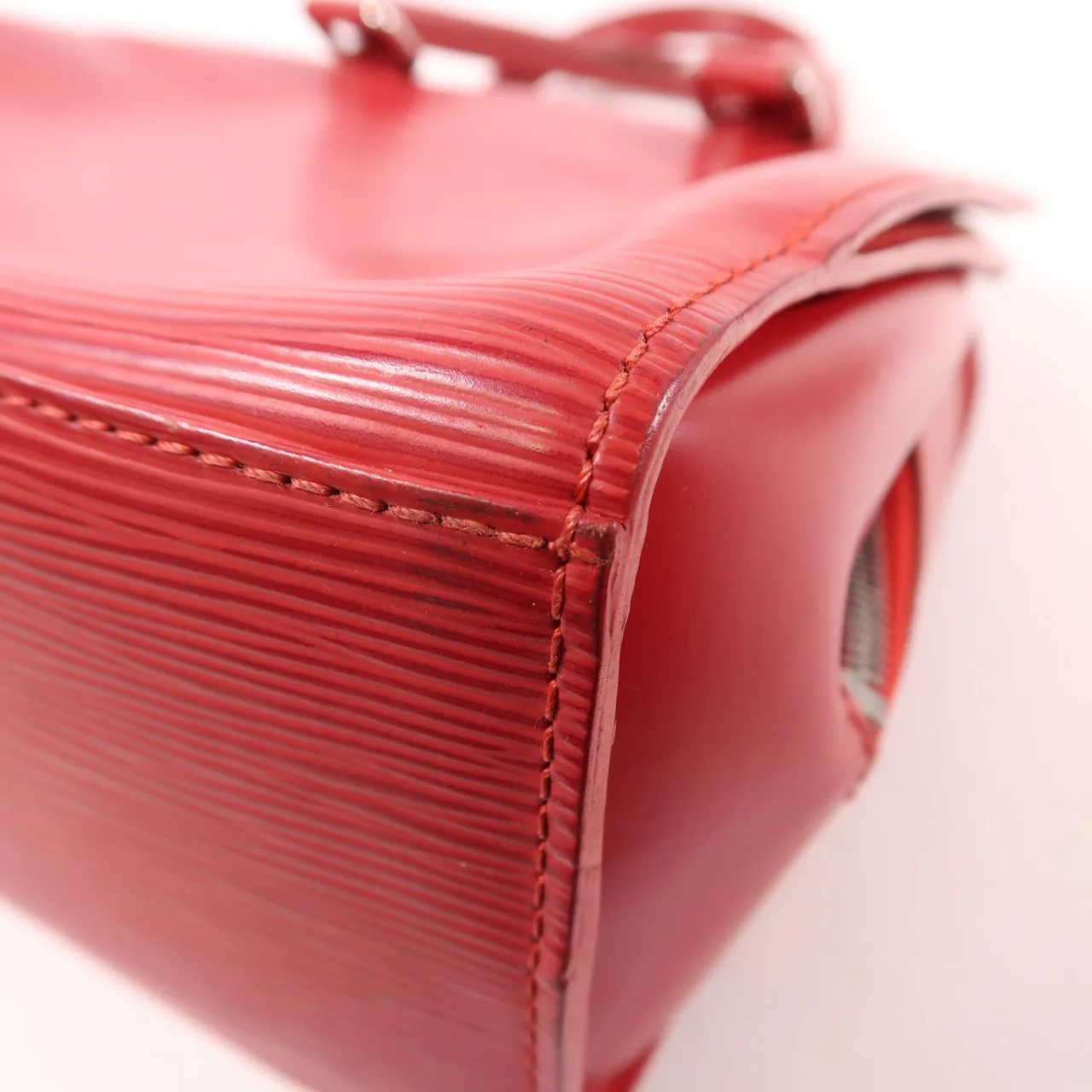 LOUIS VUITTON M52057 手提包 牛皮 紅色 / Red 牛皮 中古品B - 縮圖 11