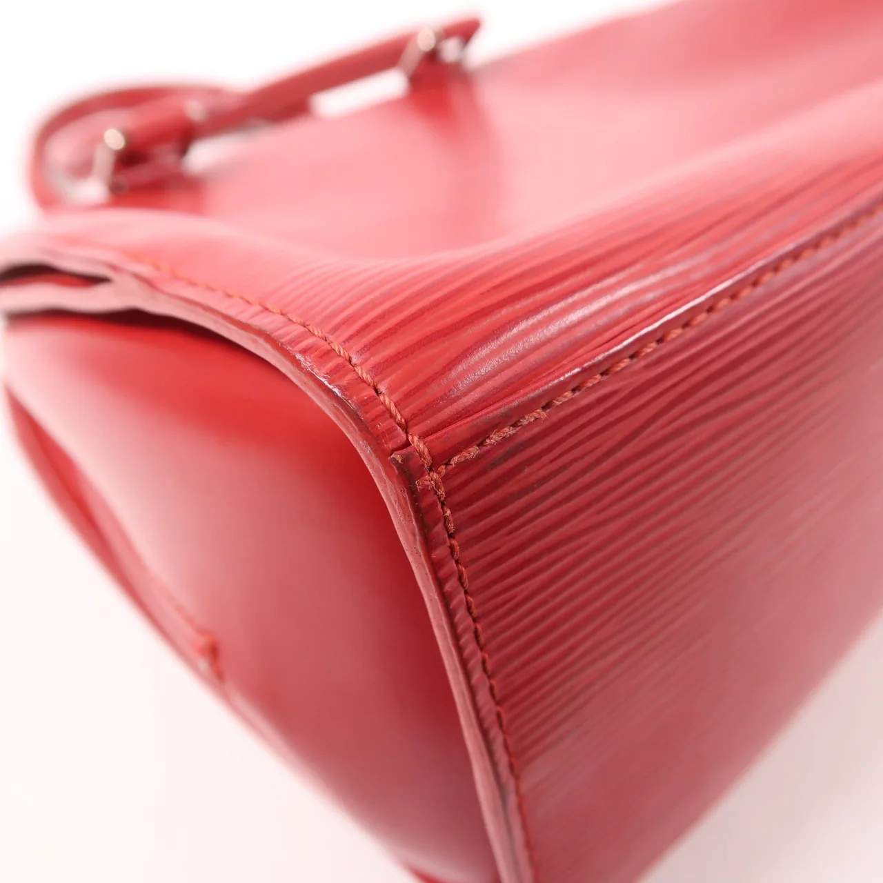 LOUIS VUITTON M52057 手提包 牛皮 紅色 / Red 牛皮 中古品B - 縮圖 12