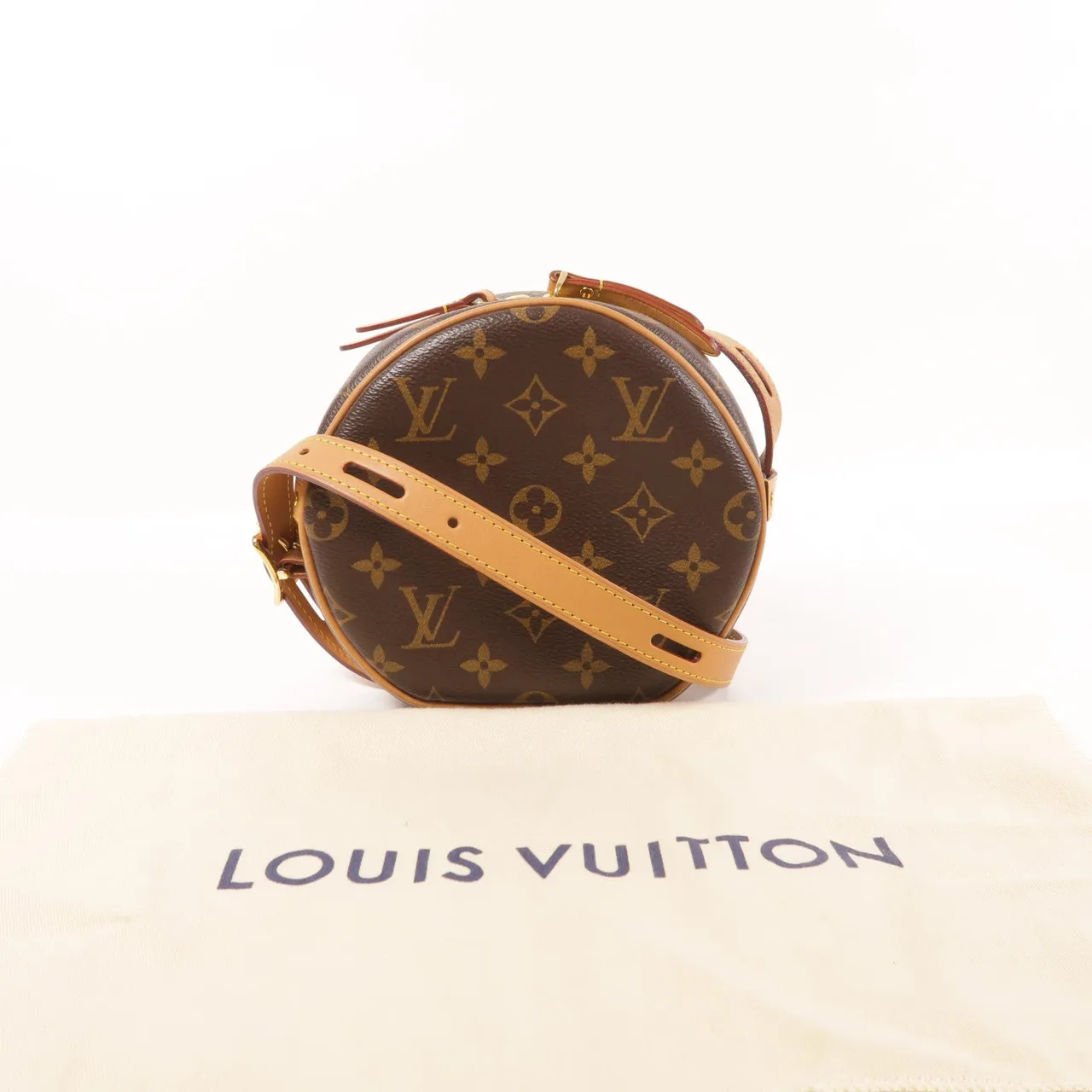 LOUIS VUITTON Boite Chapeau Souple M45149 肩背包 塗層帆布 棕色 塗層帆布 中古品A - 縮圖 9