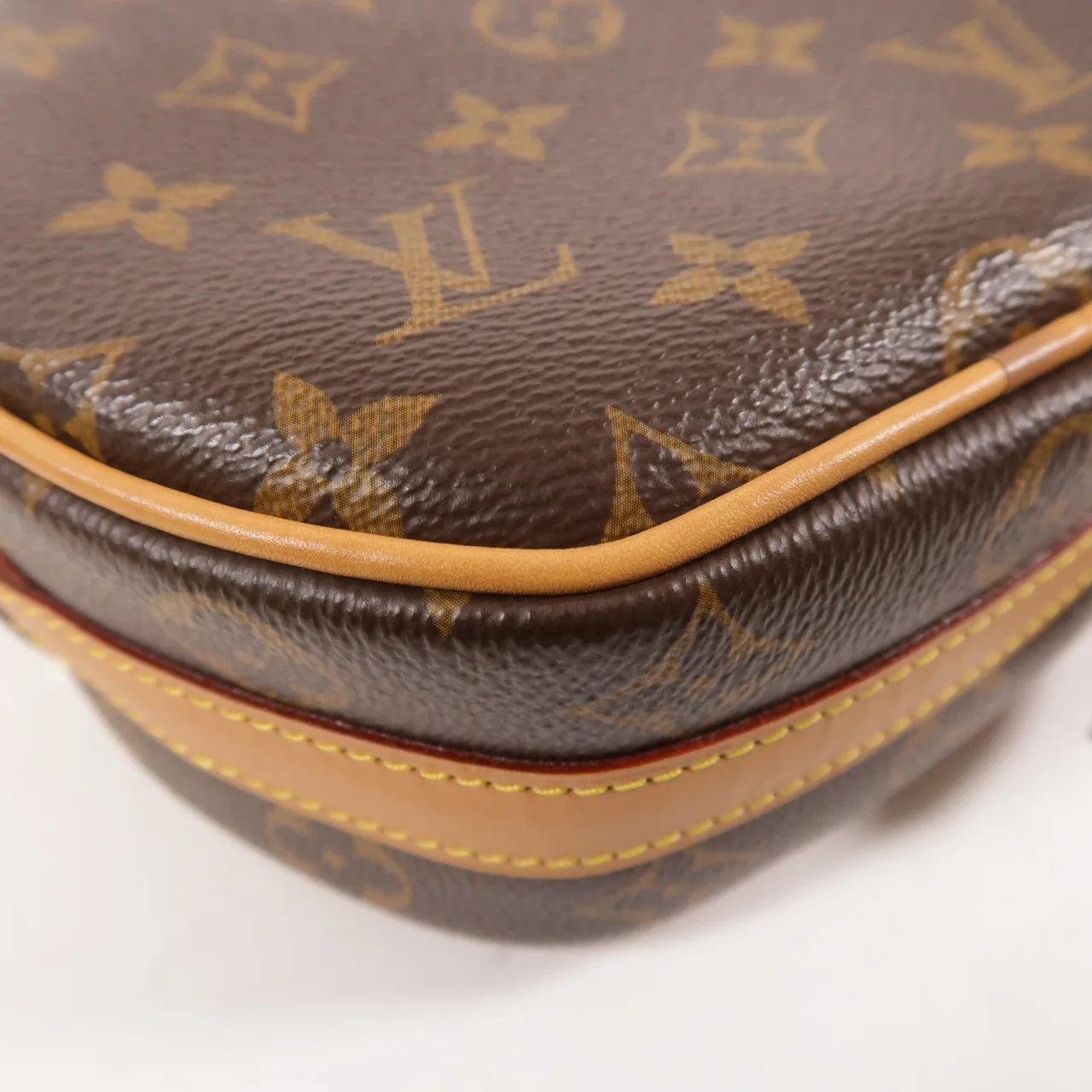 LOUIS VUITTON Boite Chapeau Souple M45149 肩背包 塗層帆布 棕色 塗層帆布 中古品A - 縮圖 13