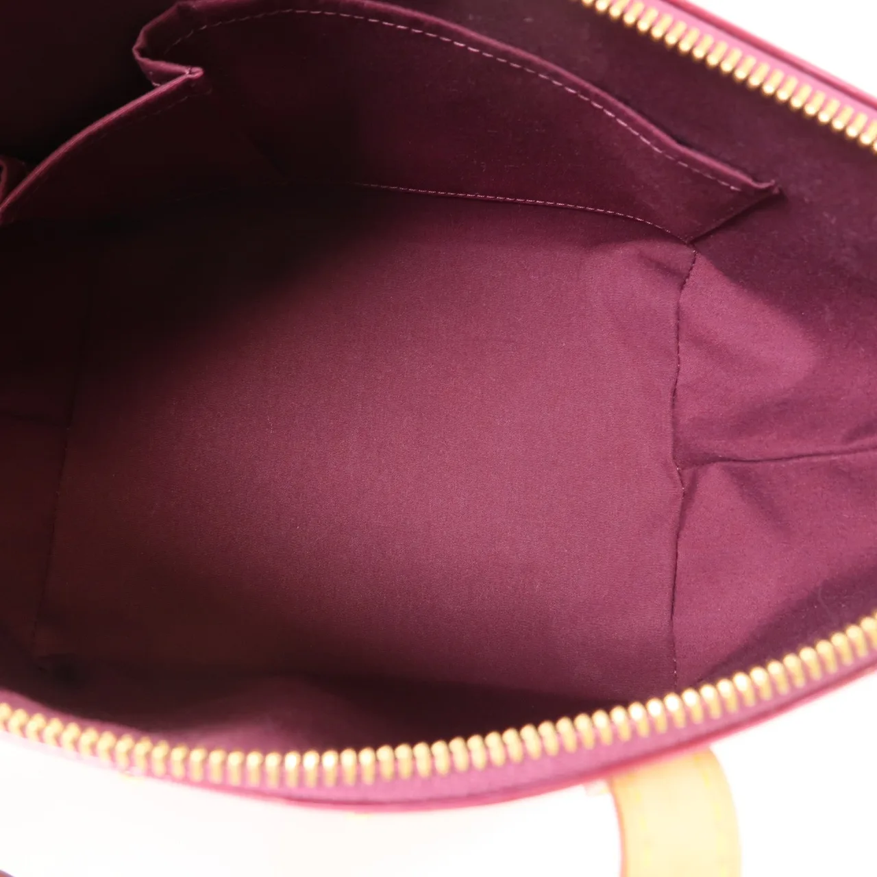 LOUIS VUITTON Bellevue M93583 手提包 皮革 紅色 / PUPLE/ 皮革 中古品B - 縮圖 6