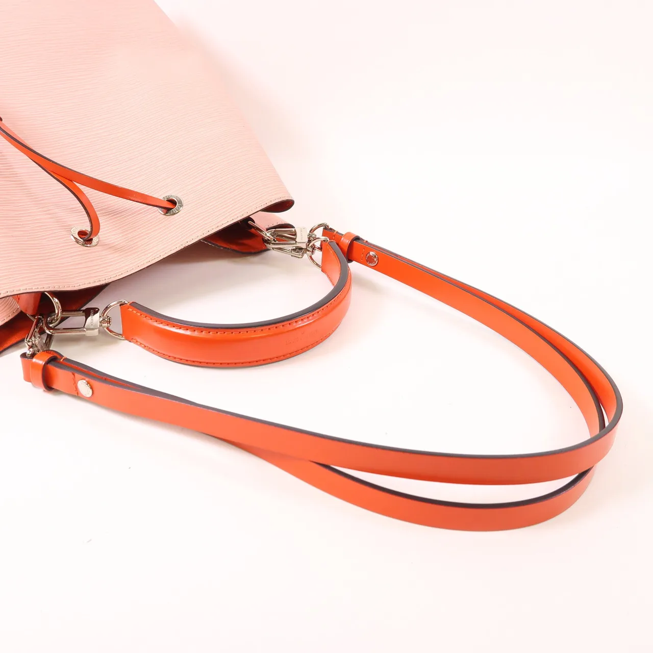 LOUIS VUITTON NeoNoe M54370 兩用包 牛皮 粉色 牛皮 中古品B - 縮圖 7