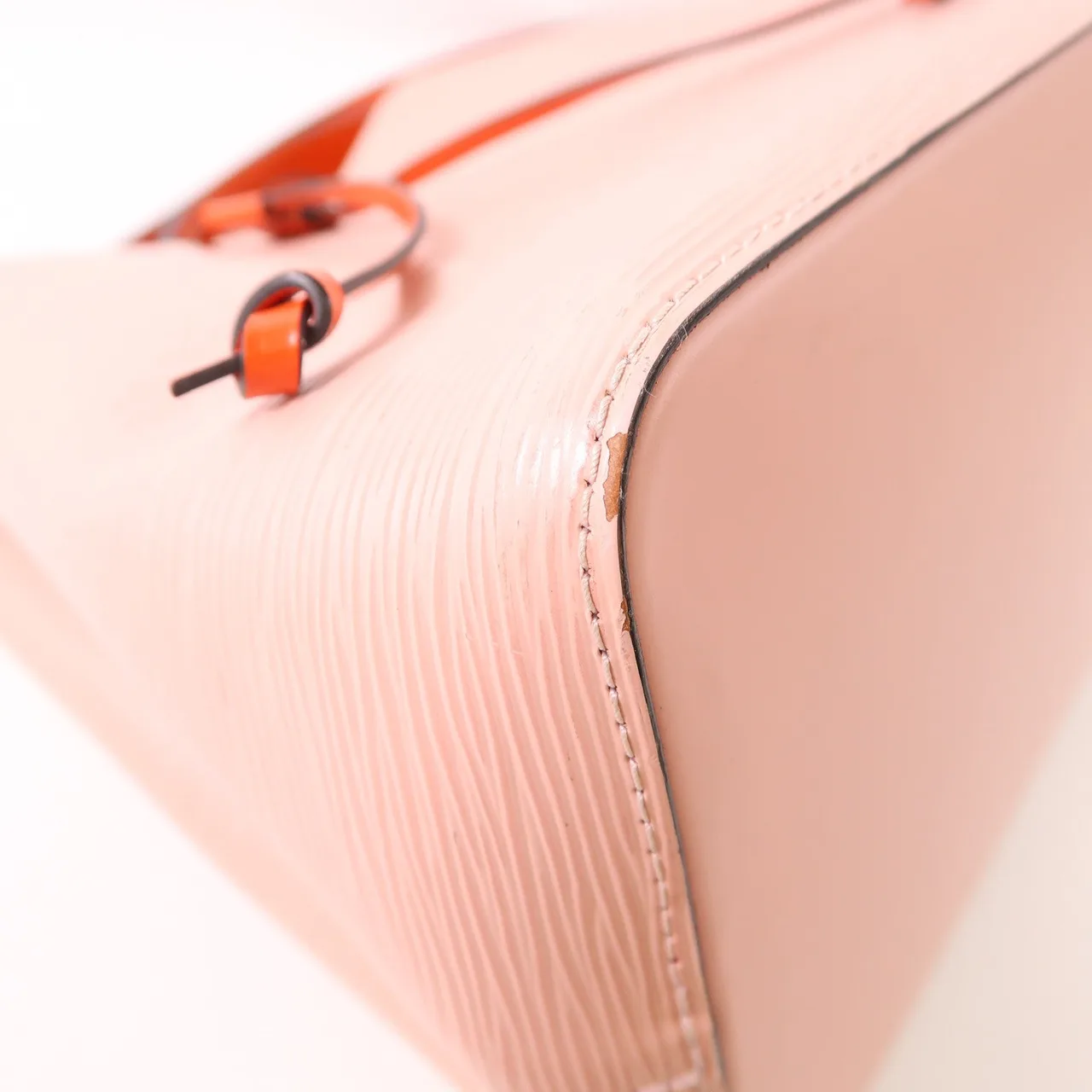 LOUIS VUITTON NeoNoe M54370 兩用包 牛皮 粉色 牛皮 中古品B - 縮圖 9