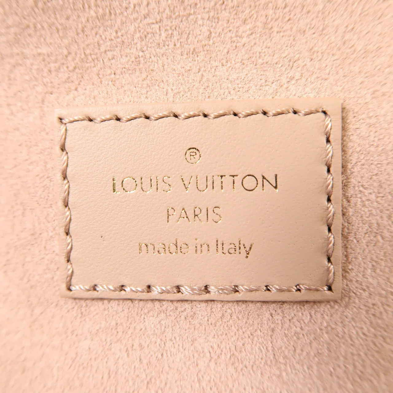 LOUIS VUITTON Vanity M45608 兩用包 牛皮 米色 / Beige 牛皮 中古品A - 縮圖 6