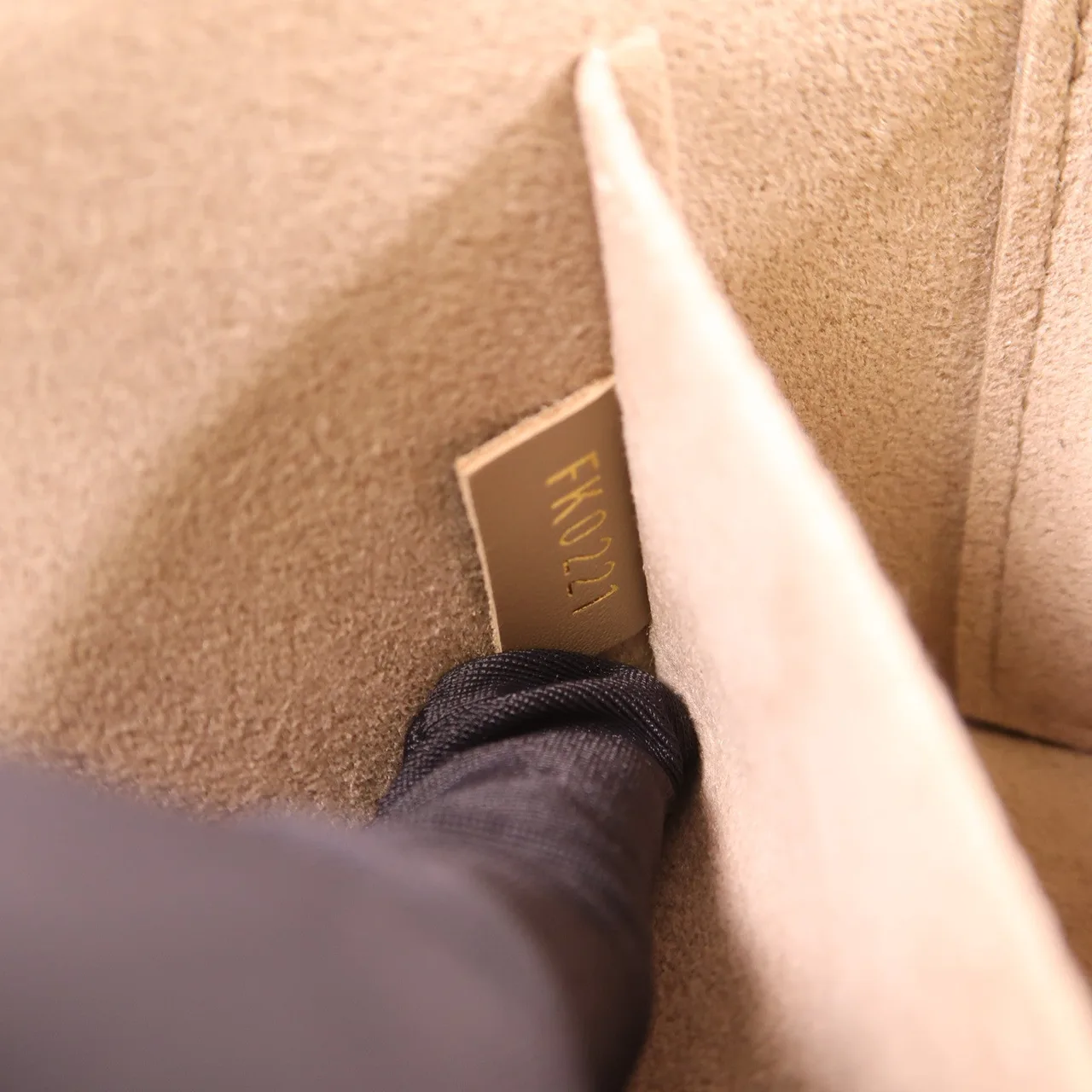 LOUIS VUITTON Vanity M45608 兩用包 牛皮 米色 / Beige 牛皮 中古品A - 縮圖 7