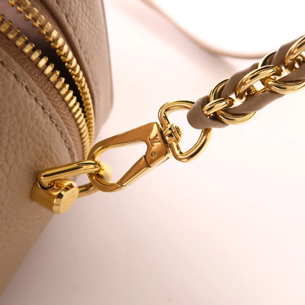 LOUIS VUITTON Vanity M45608 兩用包 牛皮 米色 / Beige 牛皮 中古品A - 縮圖 13