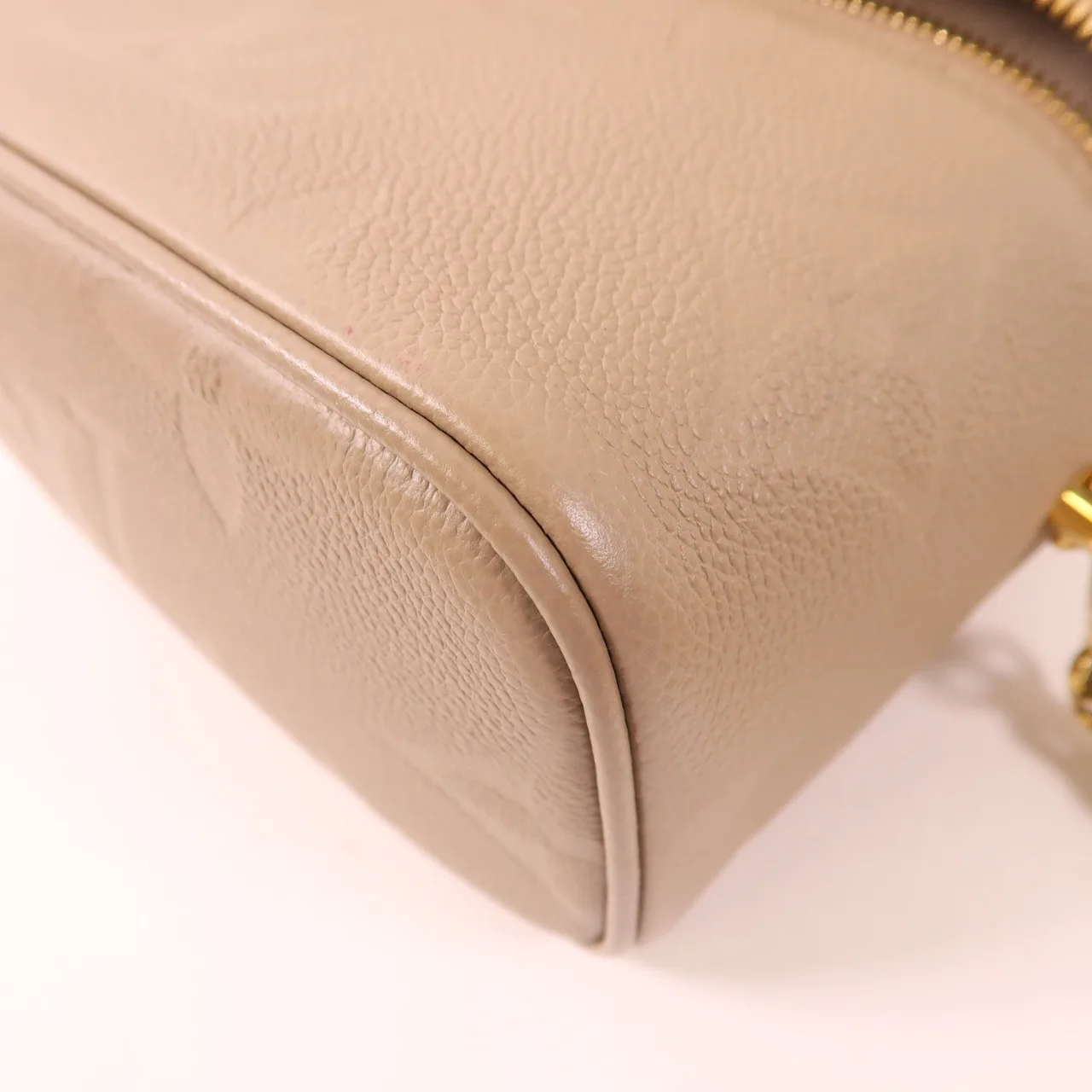 LOUIS VUITTON Vanity M45608 兩用包 牛皮 米色 / Beige 牛皮 中古品A - 縮圖 14