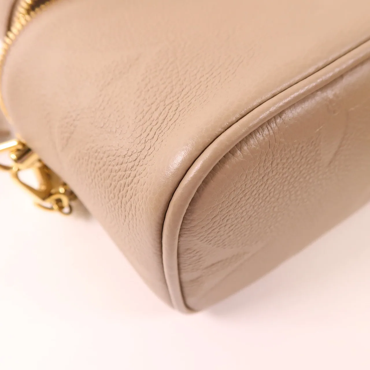 LOUIS VUITTON Vanity M45608 兩用包 牛皮 米色 / Beige 牛皮 中古品A - 縮圖 15