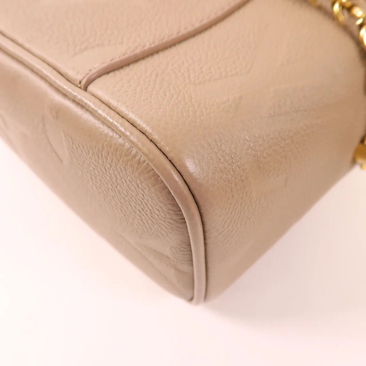 LOUIS VUITTON Vanity M45608 兩用包 牛皮 米色 / Beige 牛皮 中古品A - 縮圖 16