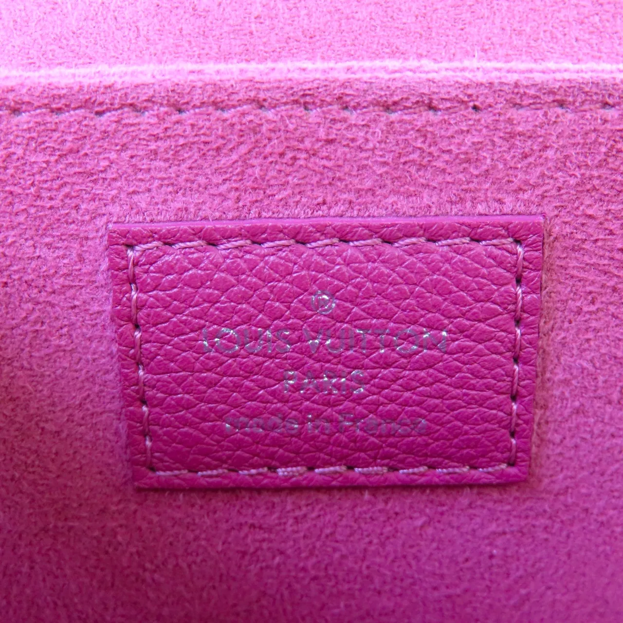 LOUIS VUITTON Lock Me M51490 兩用包 牛皮 粉色 / Rose Pink 牛皮 中古品A - 縮圖 6