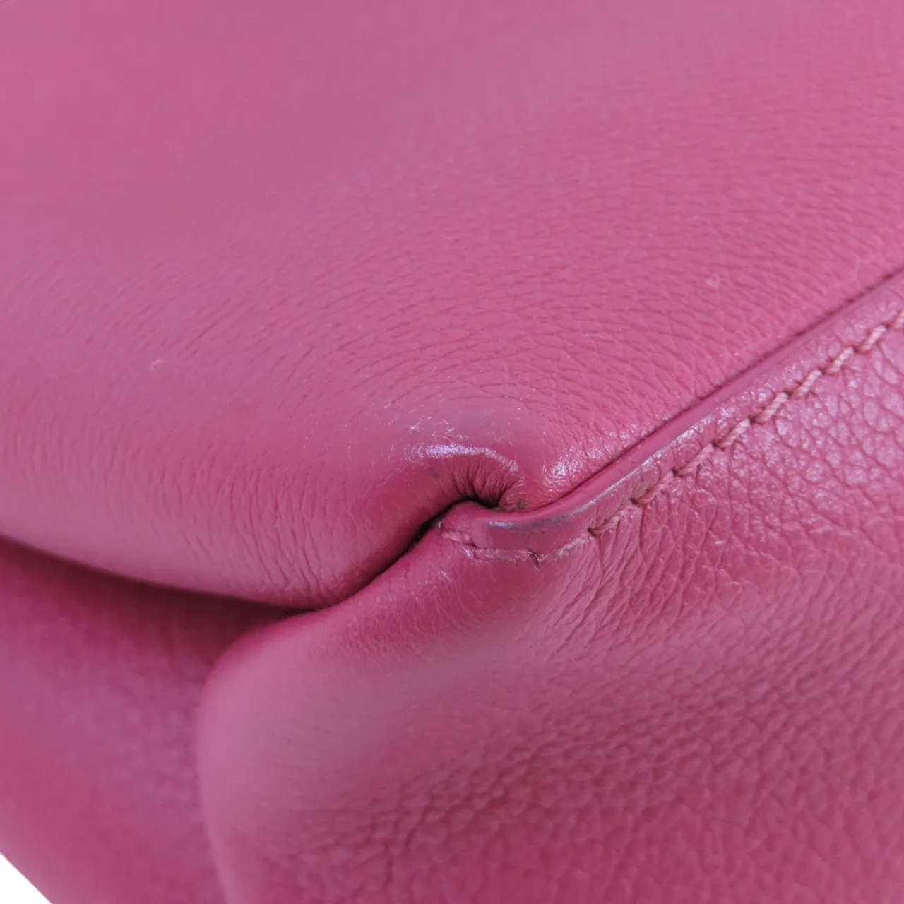 LOUIS VUITTON Lock Me M51490 兩用包 牛皮 粉色 / Rose Pink 牛皮 中古品A - 縮圖 13