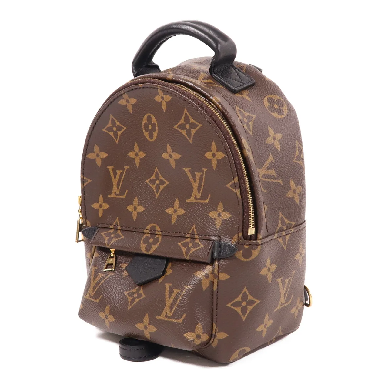 LOUIS VUITTON Palm Springs M44873 背包 塗層帆布 棕色 塗層帆布 中古品A - 縮圖 3