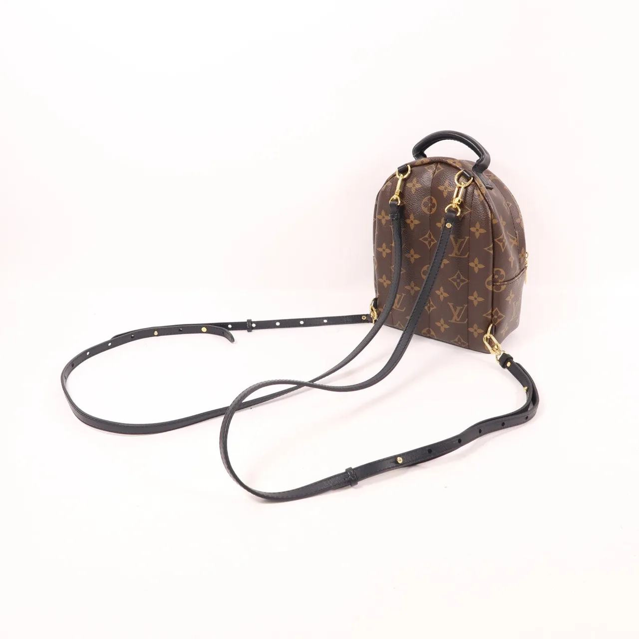LOUIS VUITTON Palm Springs M44873 背包 塗層帆布 棕色 塗層帆布 中古品A - 縮圖 7
