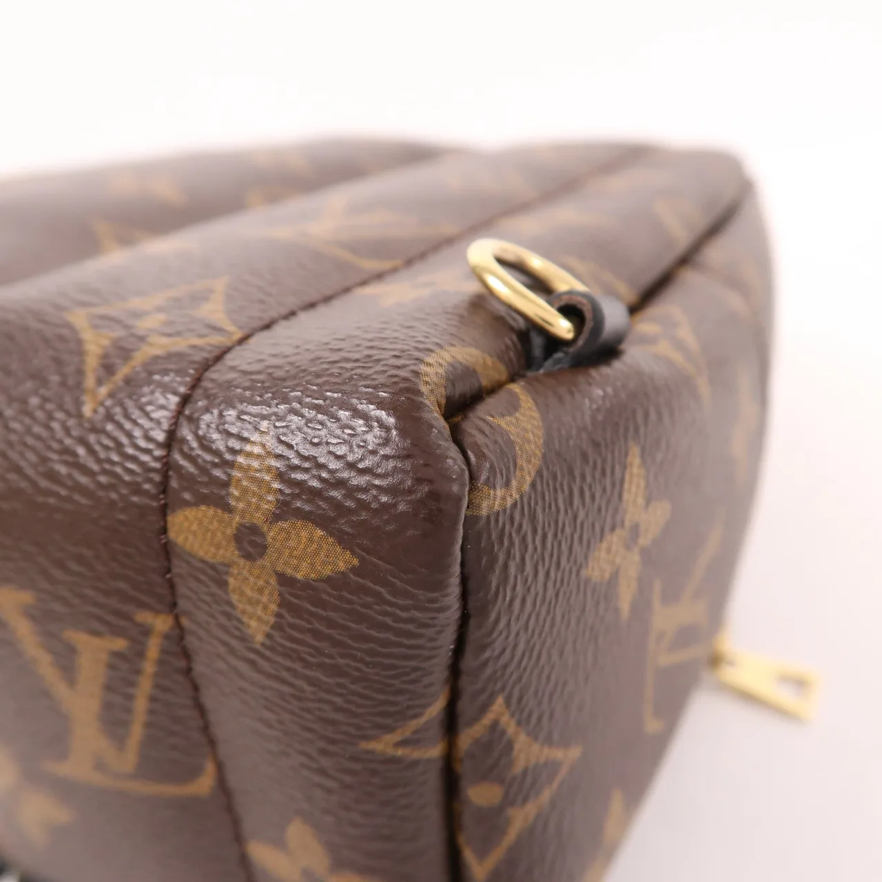 LOUIS VUITTON Palm Springs M44873 背包 塗層帆布 棕色 塗層帆布 中古品A - 縮圖 10
