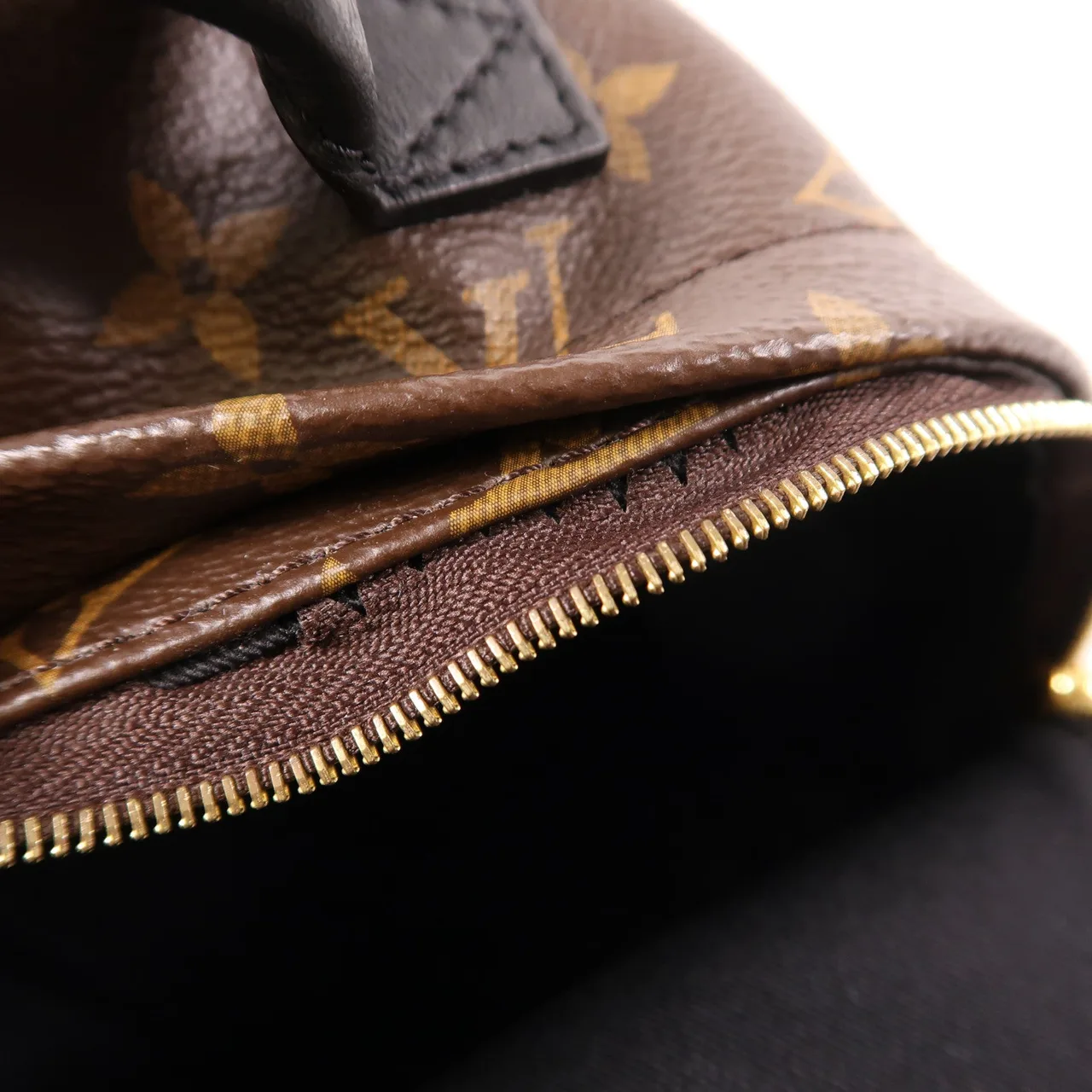 LOUIS VUITTON Palm Springs M44873 背包 塗層帆布 棕色 塗層帆布 中古品A - 縮圖 12