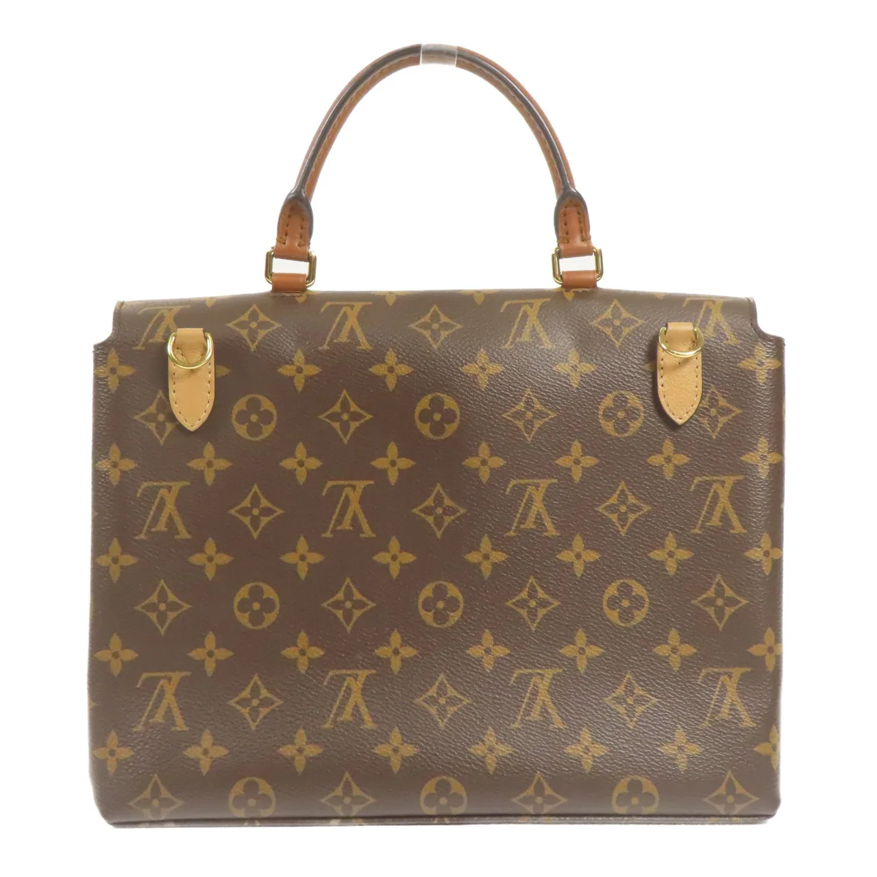 LOUIS VUITTON Marignan M44257 兩用包 塗層帆布 棕色 塗層帆布 中古品A - 縮圖 2