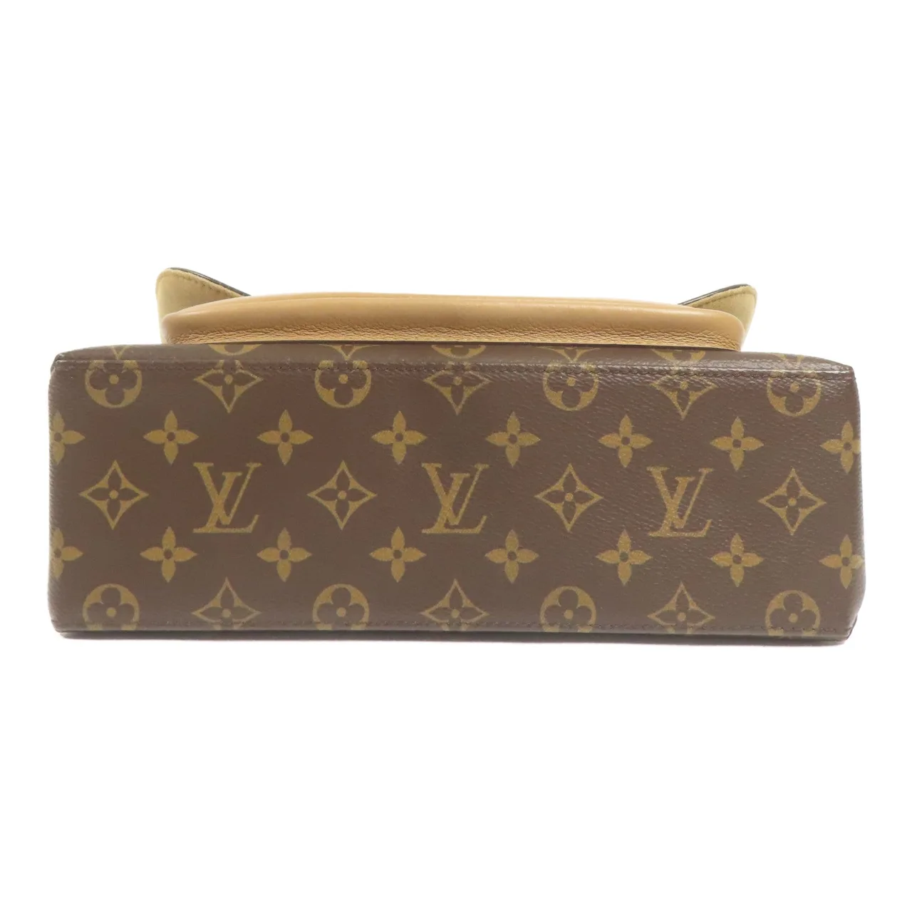 LOUIS VUITTON Marignan M44257 兩用包 塗層帆布 棕色 塗層帆布 中古品A - 縮圖 4
