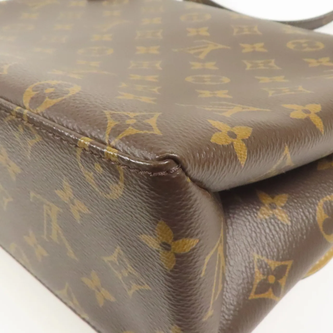 LOUIS VUITTON Marignan M44257 兩用包 塗層帆布 棕色 塗層帆布 中古品A - 縮圖 15