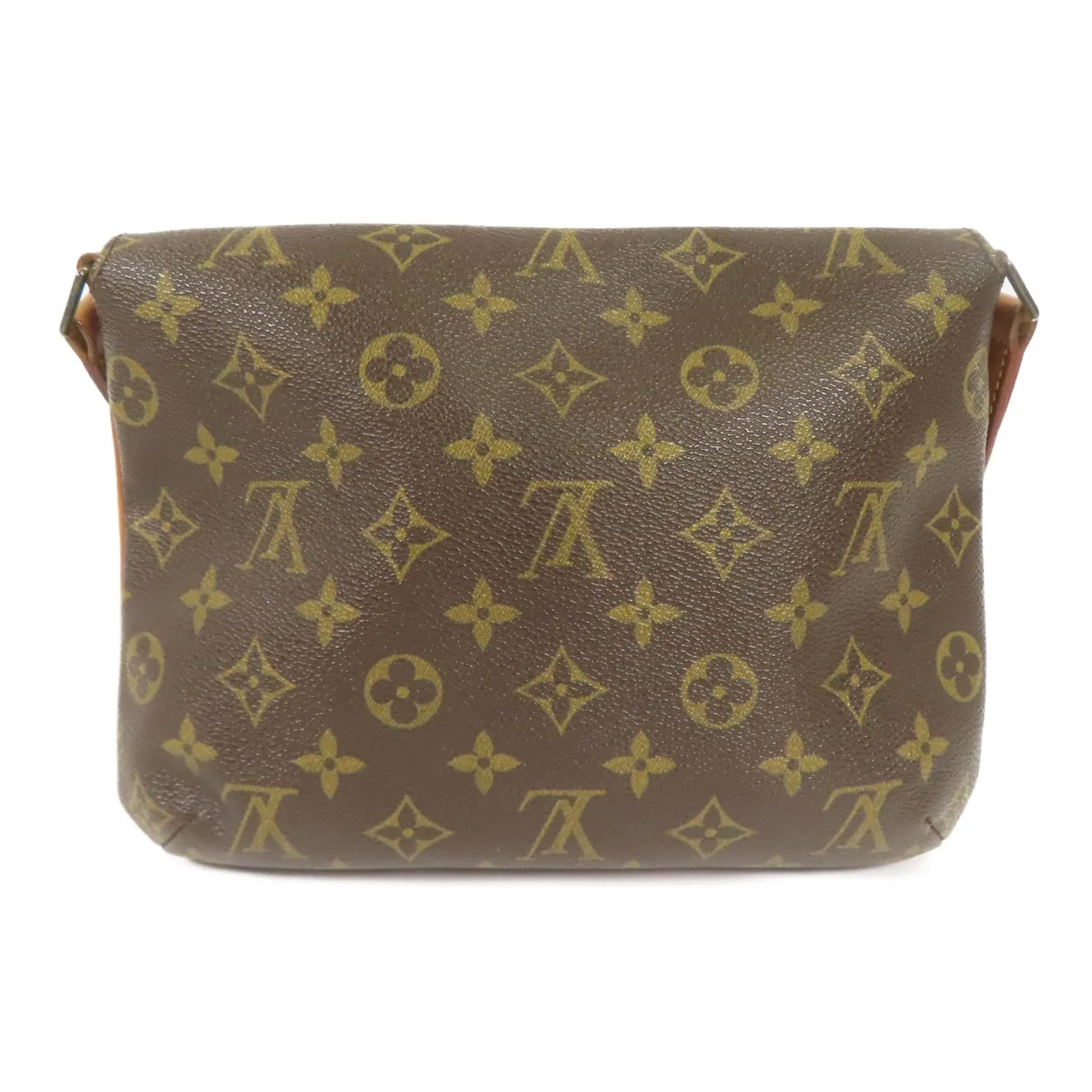 LOUIS VUITTON Musette Tango M51388 肩背包 塗層帆布 棕色 塗層帆布 中古品B - 縮圖 2