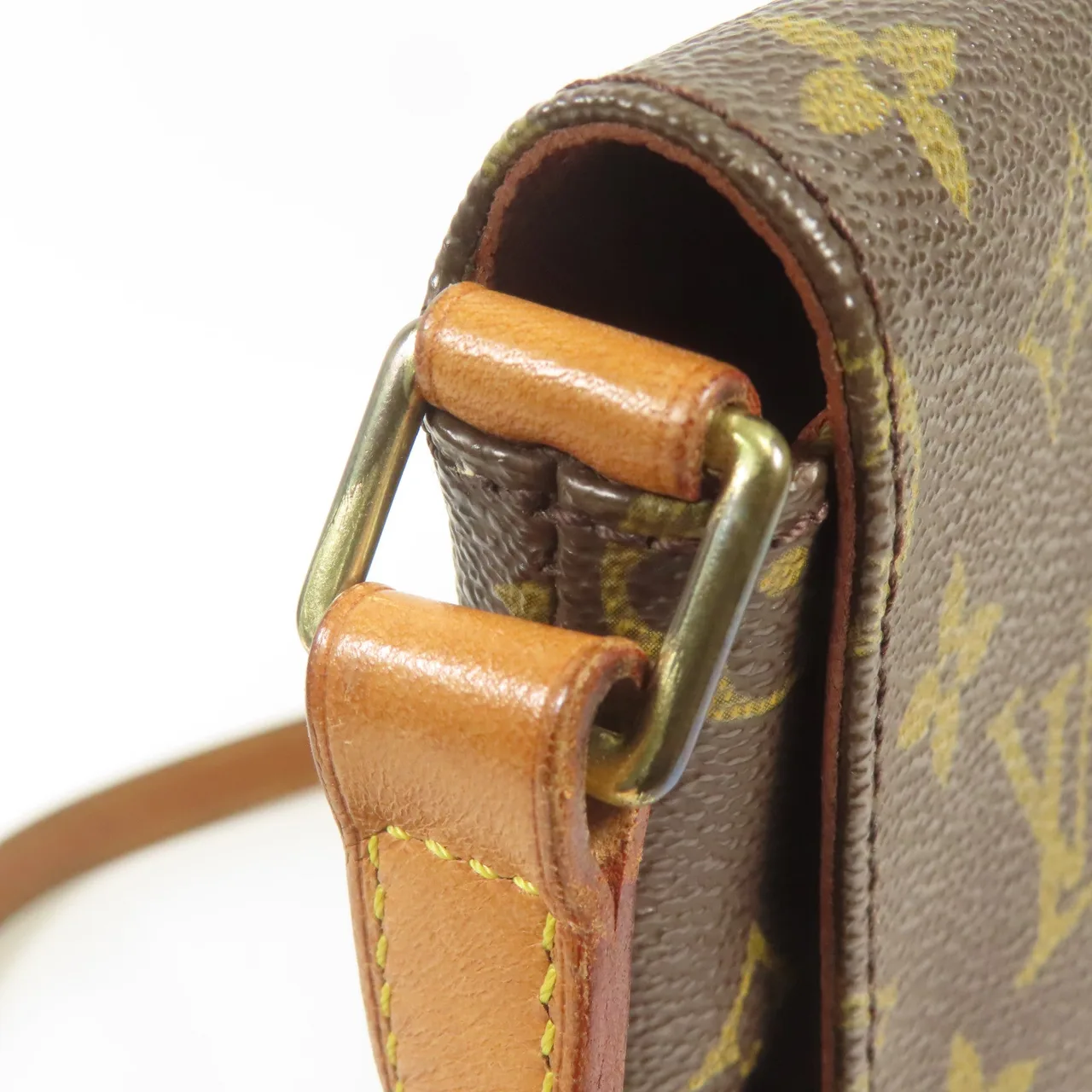 LOUIS VUITTON Musette Tango M51388 肩背包 塗層帆布 棕色 塗層帆布 中古品B - 縮圖 8