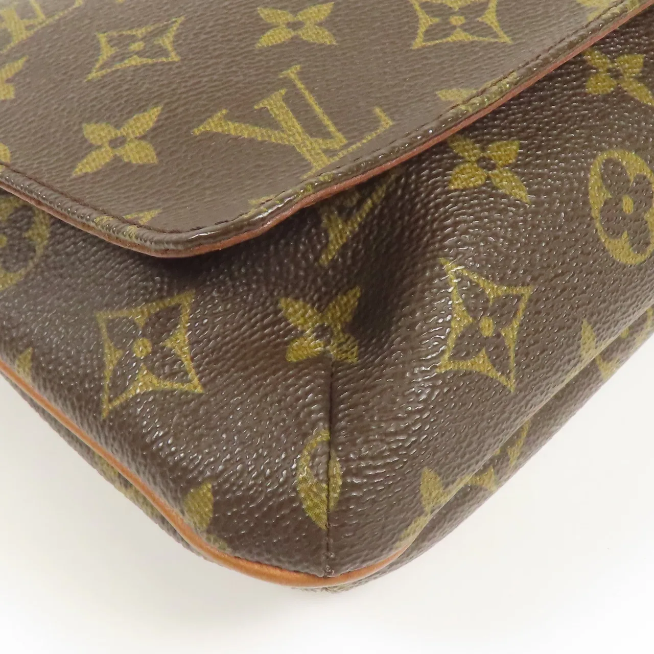 LOUIS VUITTON Musette Tango M51388 肩背包 塗層帆布 棕色 塗層帆布 中古品B - 縮圖 11