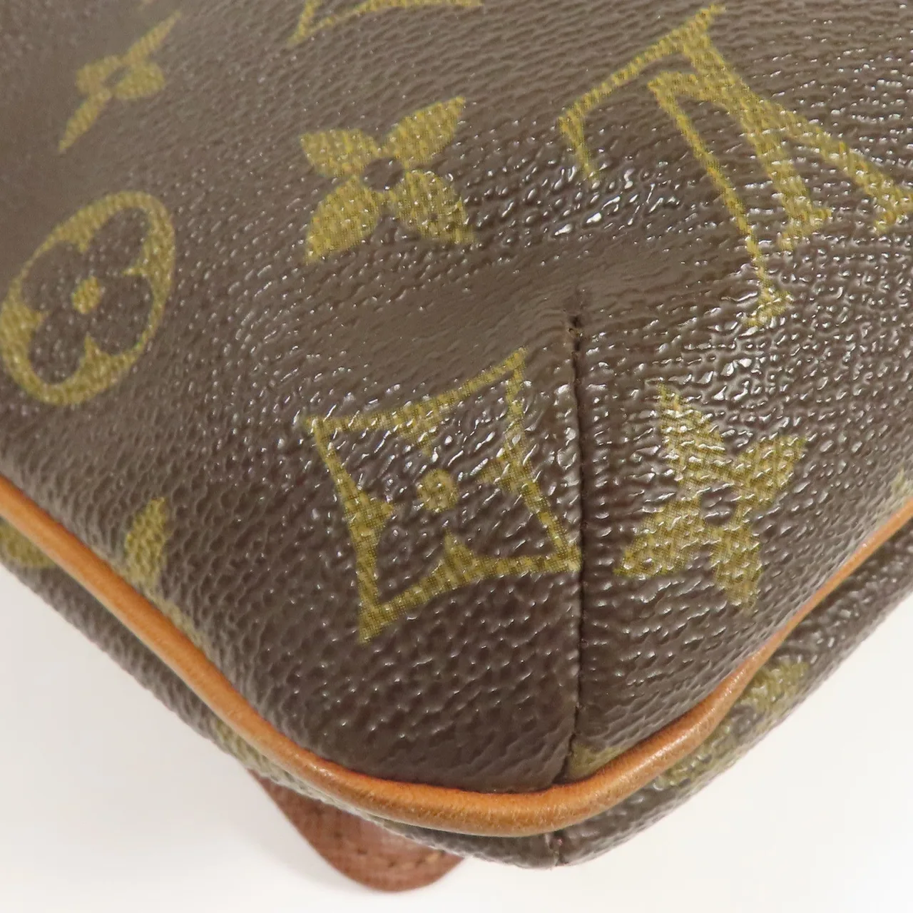 LOUIS VUITTON Musette Tango M51388 肩背包 塗層帆布 棕色 塗層帆布 中古品B - 縮圖 13