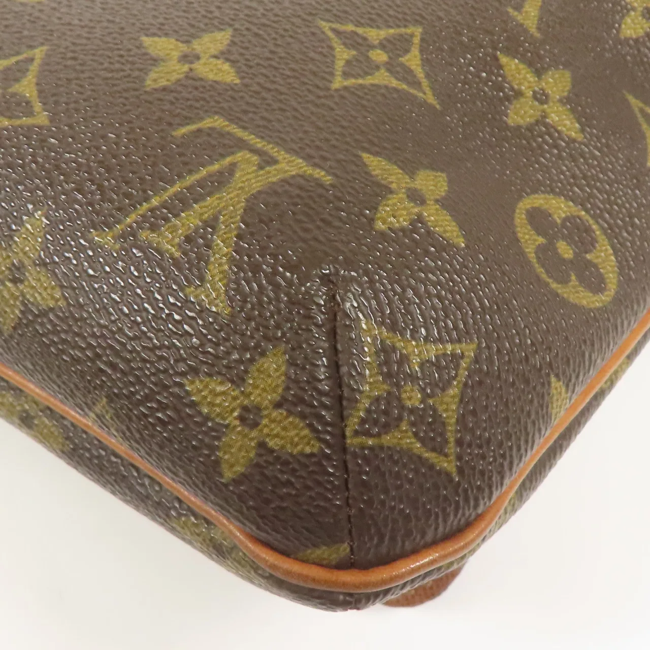 LOUIS VUITTON Musette Tango M51388 肩背包 塗層帆布 棕色 塗層帆布 中古品B - 縮圖 14