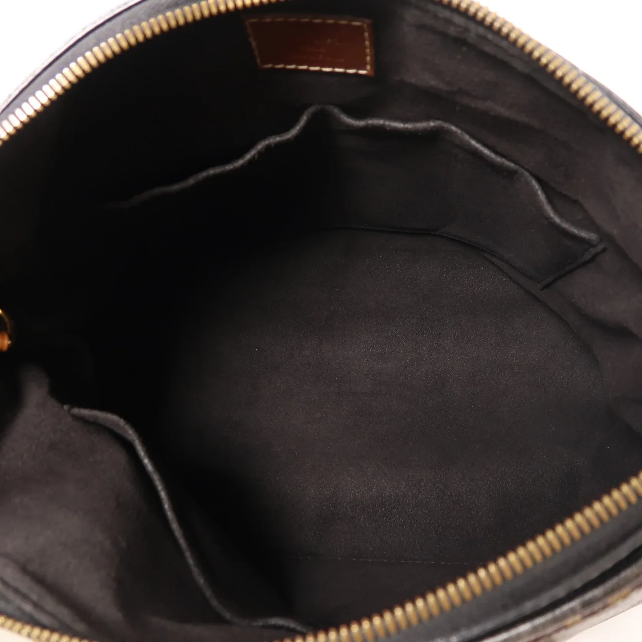 LOUIS VUITTON Pallas M41064 兩用包 塗層帆布 棕色 / NOIR 塗層帆布 中古品B - 縮圖 5