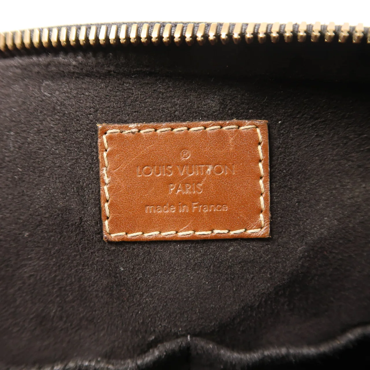 LOUIS VUITTON Pallas M41064 兩用包 塗層帆布 棕色 / NOIR 塗層帆布 中古品B - 縮圖 6