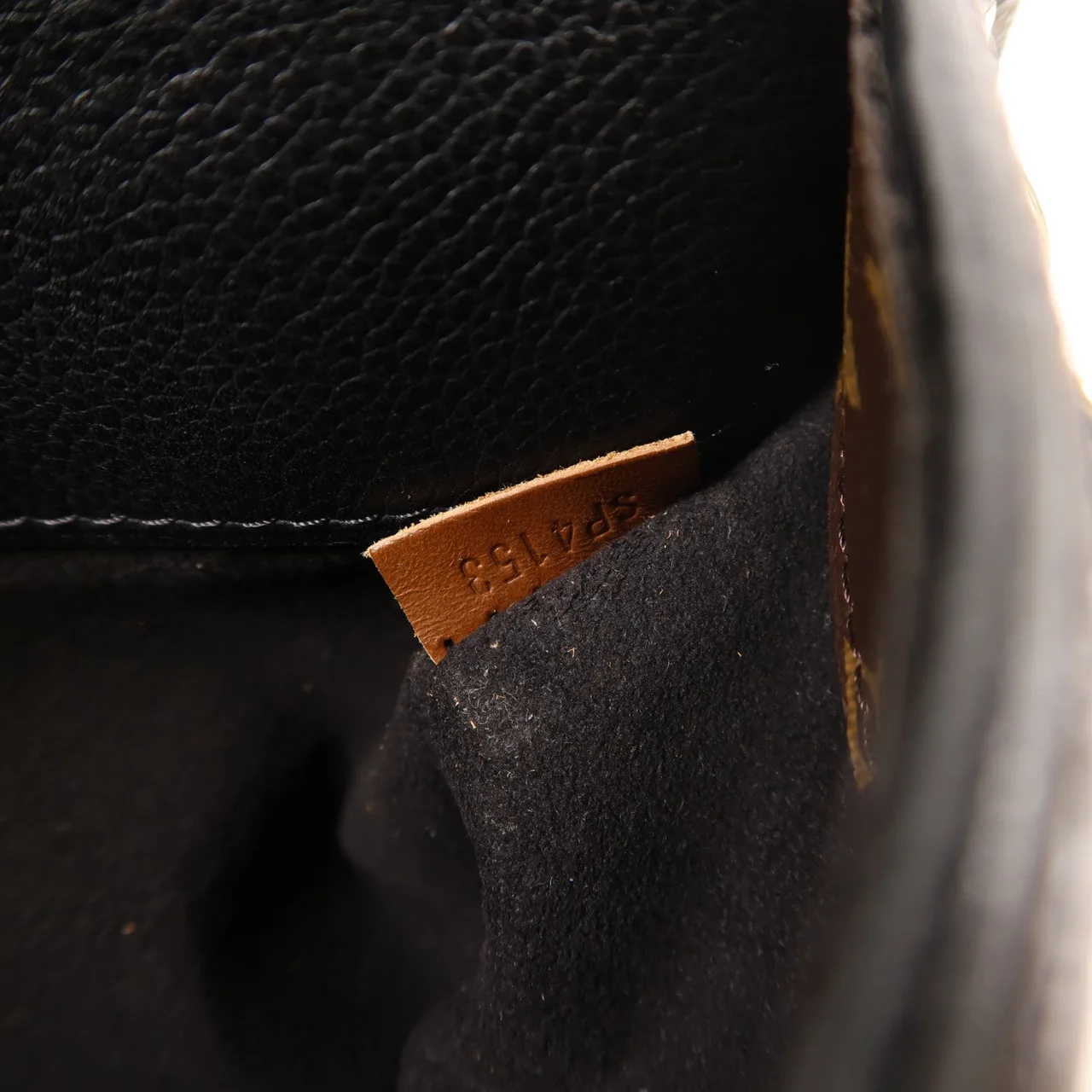 LOUIS VUITTON Pallas M41064 兩用包 塗層帆布 棕色 / NOIR 塗層帆布 中古品B - 縮圖 7