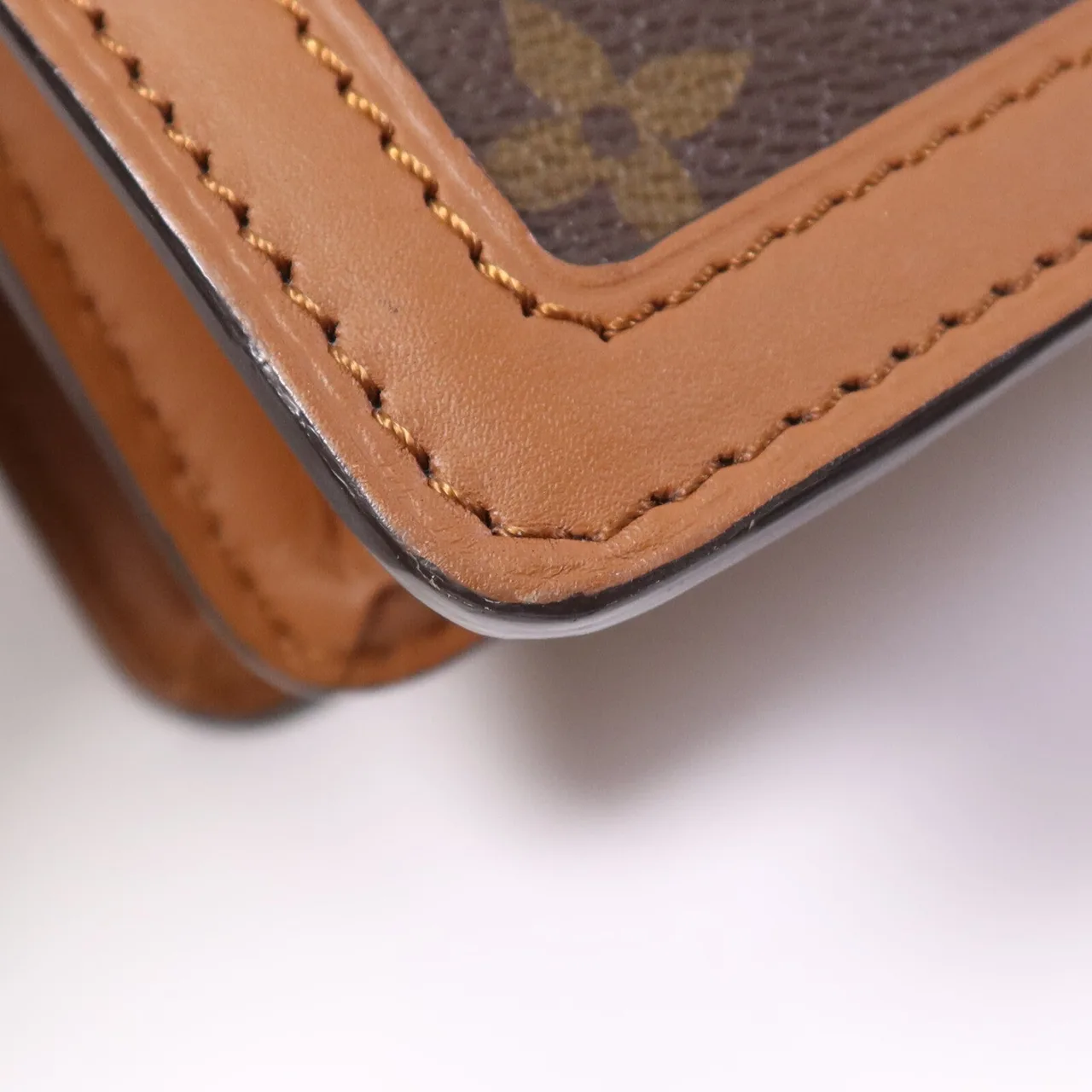 LOUIS VUITTON Dauphine M44391 肩背包 塗層帆布 棕色 / Brown 塗層帆布 中古品A - 縮圖 13