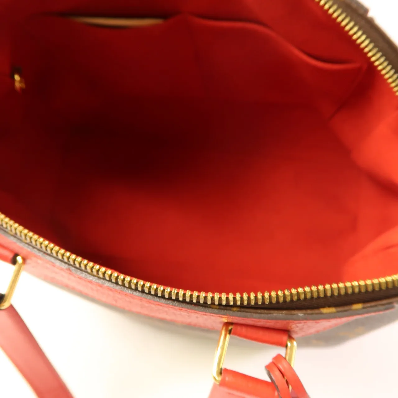 LOUIS VUITTON Retiro M40546 兩用包 塗層帆布 棕色 / 紅色 塗層帆布 中古品A - 縮圖 7