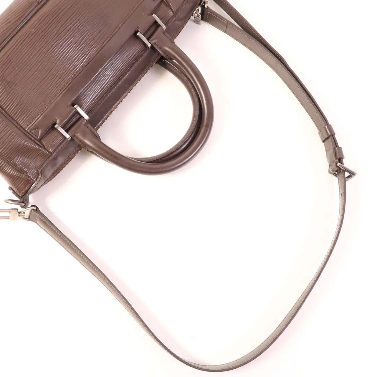 LOUIS VUITTON Dhanura M5891D 兩用包 皮革 棕色 / Brown 皮革 中古品C - 縮圖 8