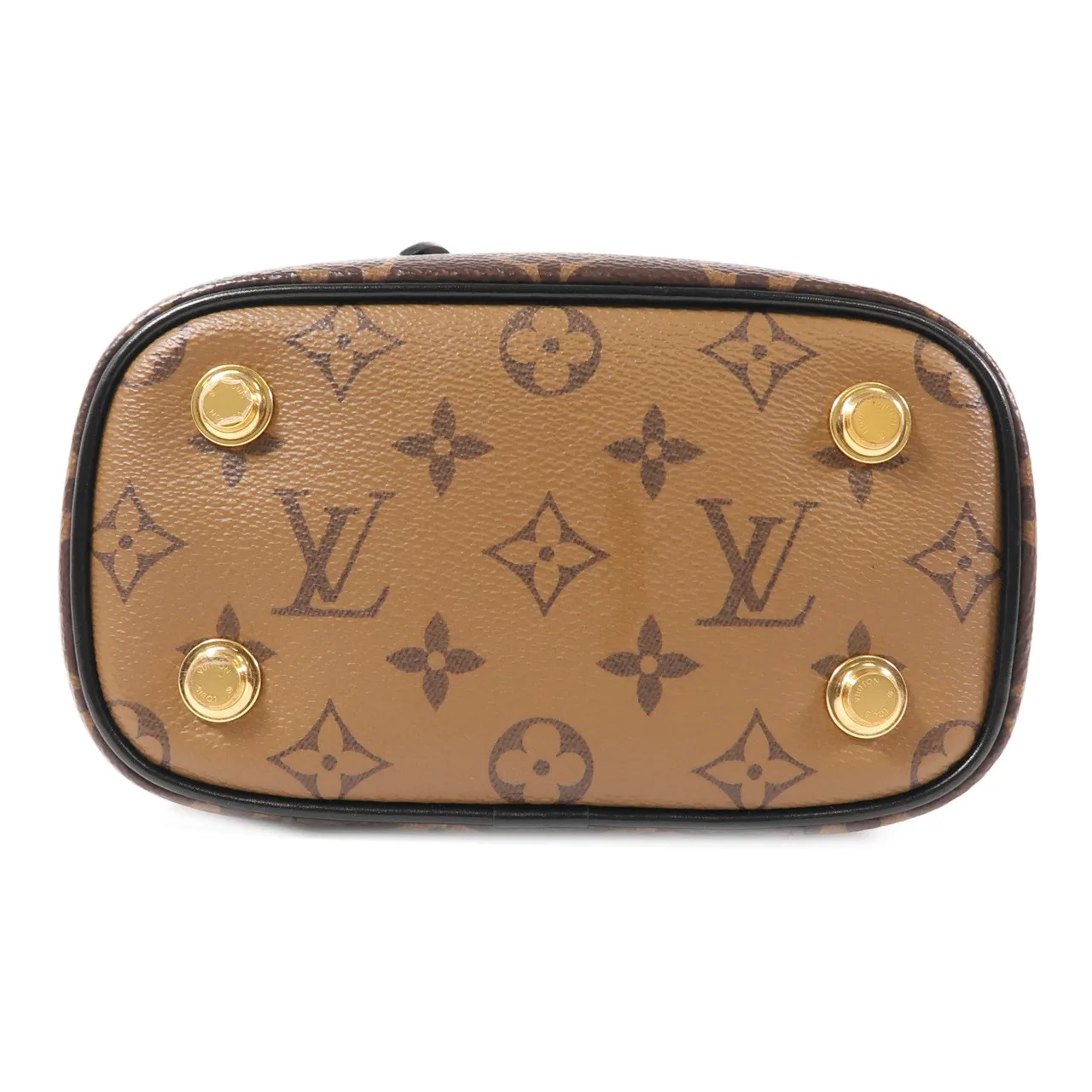 LOUIS VUITTON Vanity M45165 兩用包 塗層帆布 棕色 塗層帆布 中古品A - 縮圖 4