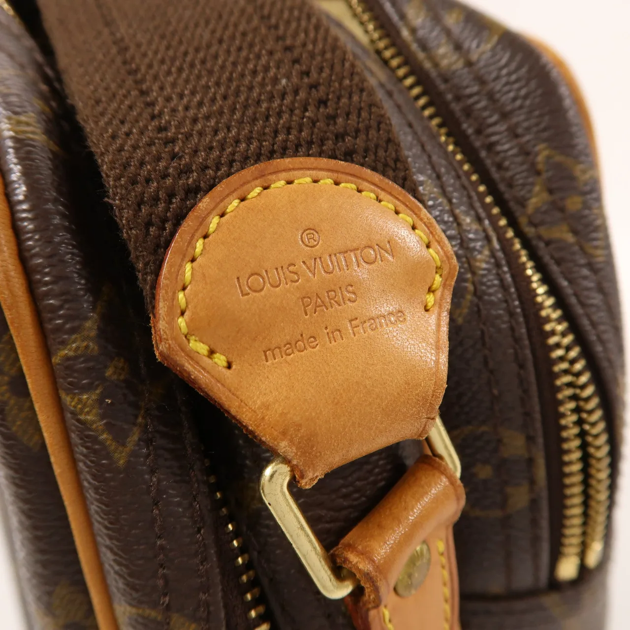 LOUIS VUITTON Reporter M45254 肩背包 塗層帆布 棕色 塗層帆布 中古品B - 縮圖 7