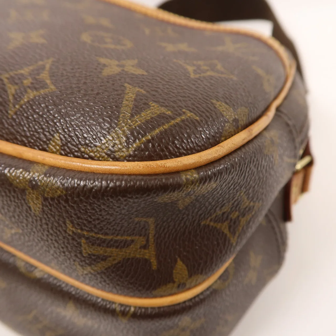 LOUIS VUITTON Reporter M45254 肩背包 塗層帆布 棕色 塗層帆布 中古品B - 縮圖 10