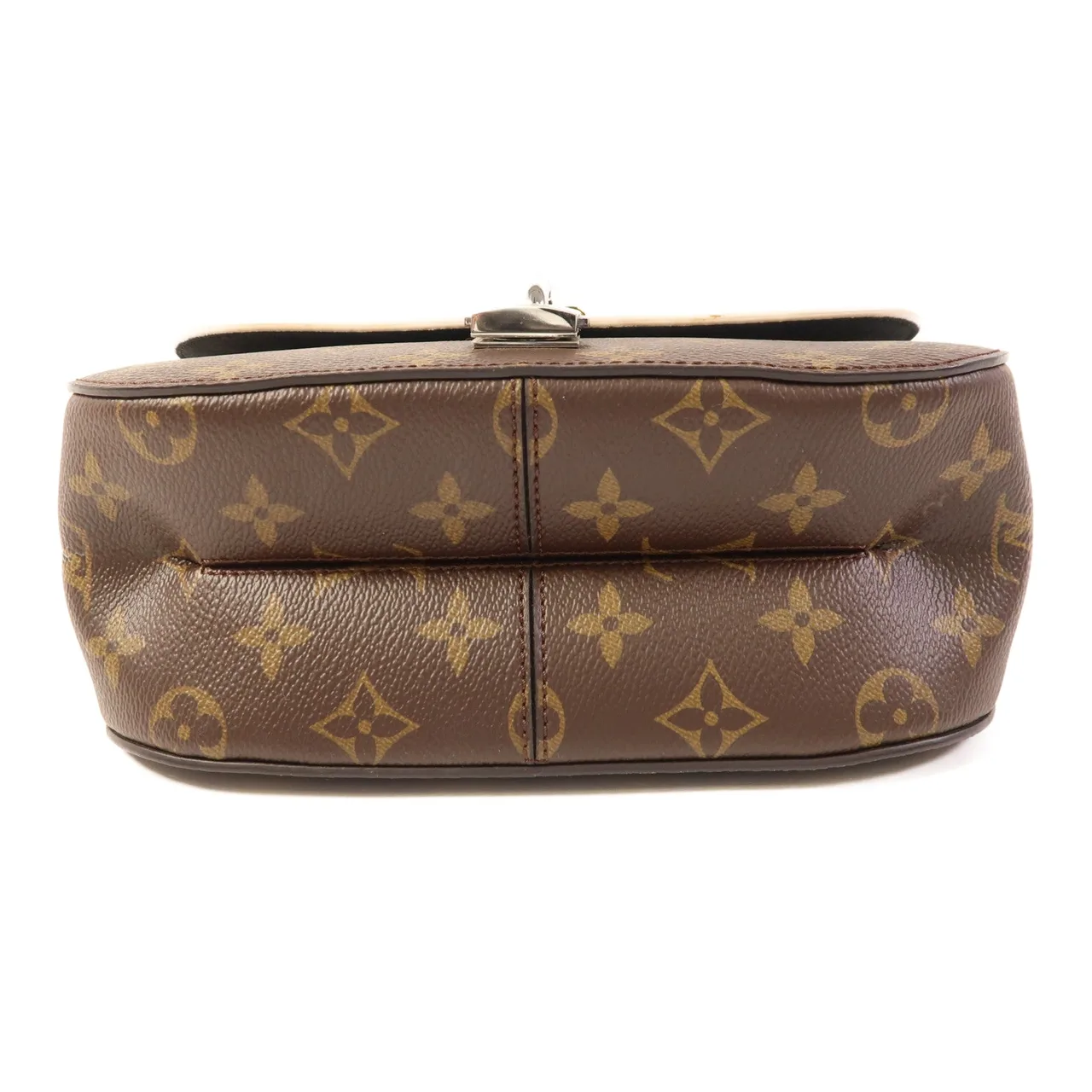 LOUIS VUITTON MN44115 兩用包 塗層帆布 棕色 塗層帆布 中古品A - 縮圖 4