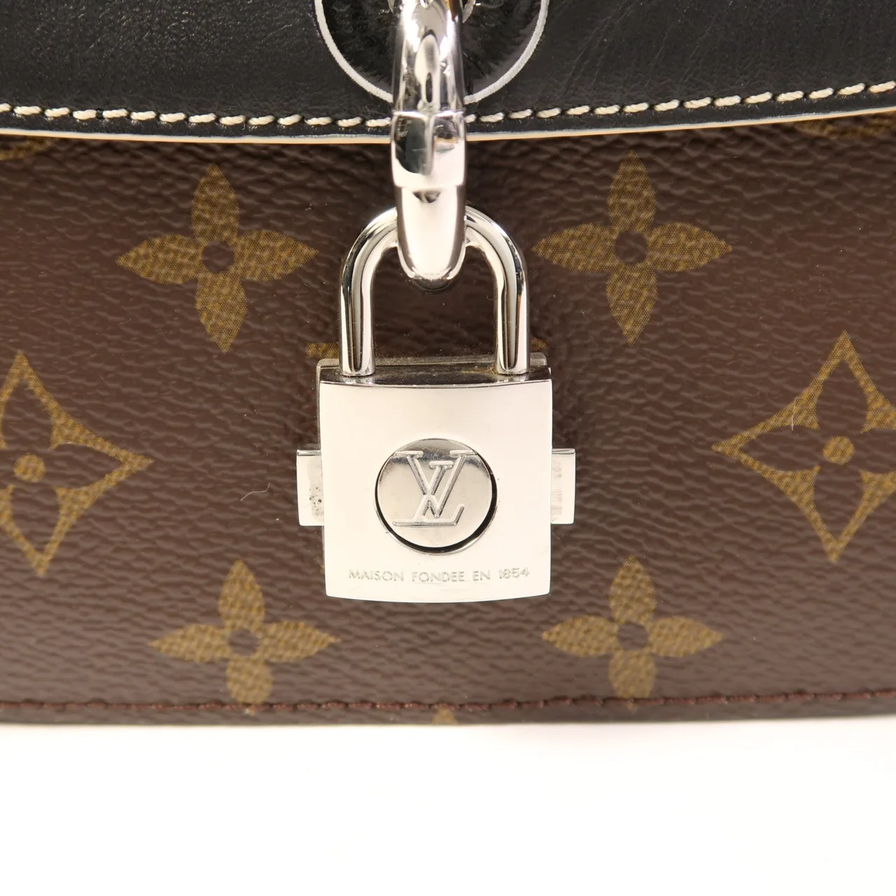 LOUIS VUITTON MN44115 兩用包 塗層帆布 棕色 塗層帆布 中古品A - 縮圖 10