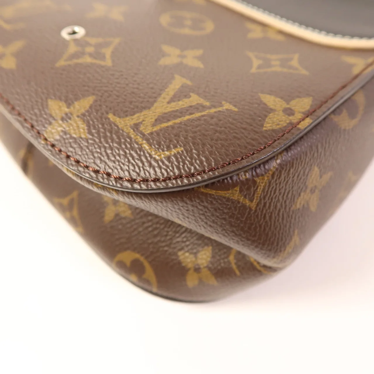 LOUIS VUITTON MN44115 兩用包 塗層帆布 棕色 塗層帆布 中古品A - 縮圖 14