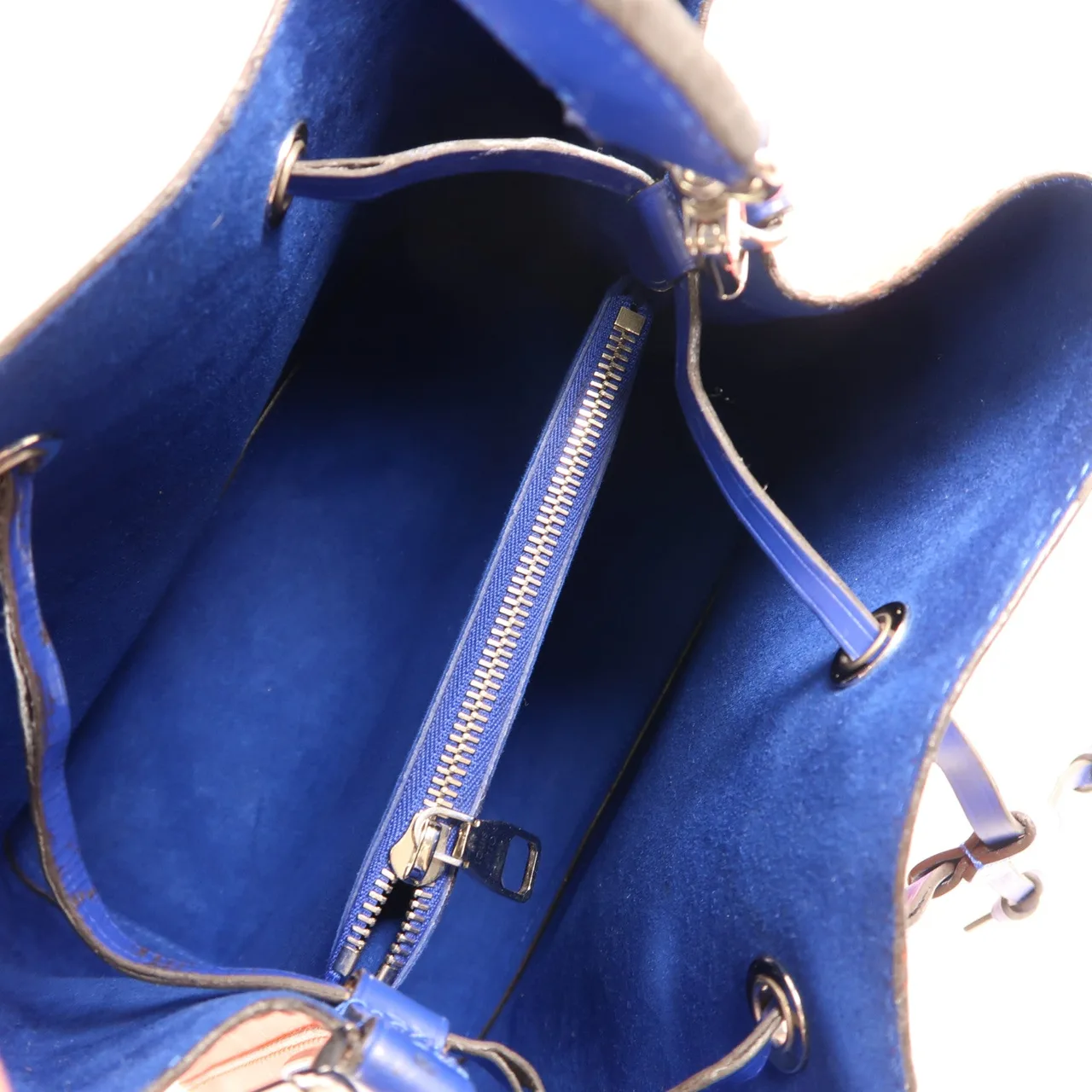 LOUIS VUITTON NeoNoe M54365 兩用包 牛皮 紅色 / 藍色 / Red 牛皮 中古品B - 縮圖 5