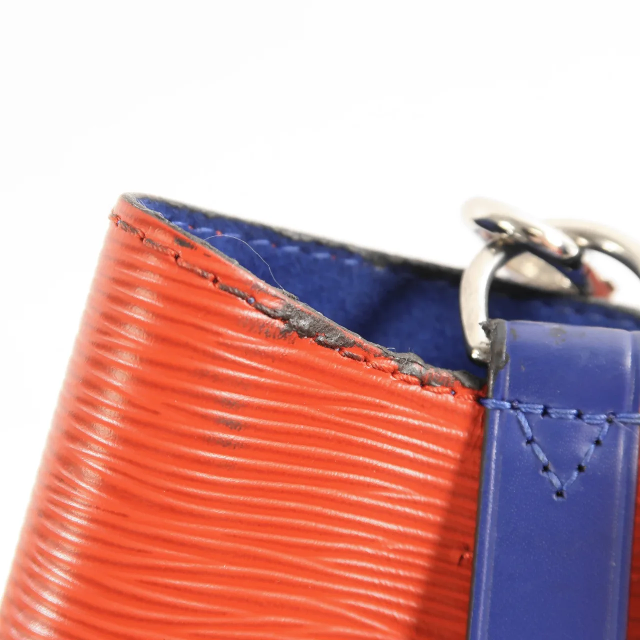 LOUIS VUITTON NeoNoe M54365 兩用包 牛皮 紅色 / 藍色 / Red 牛皮 中古品B - 縮圖 14