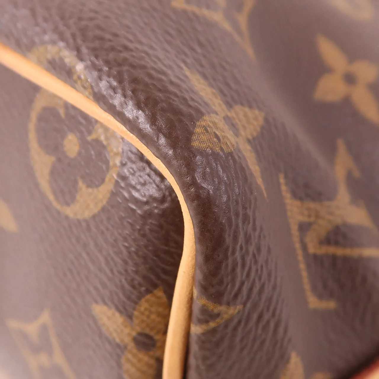 LOUIS VUITTON Nano Noe M41346 肩背包 塗層帆布 棕色 塗層帆布 中古品B - 縮圖 9