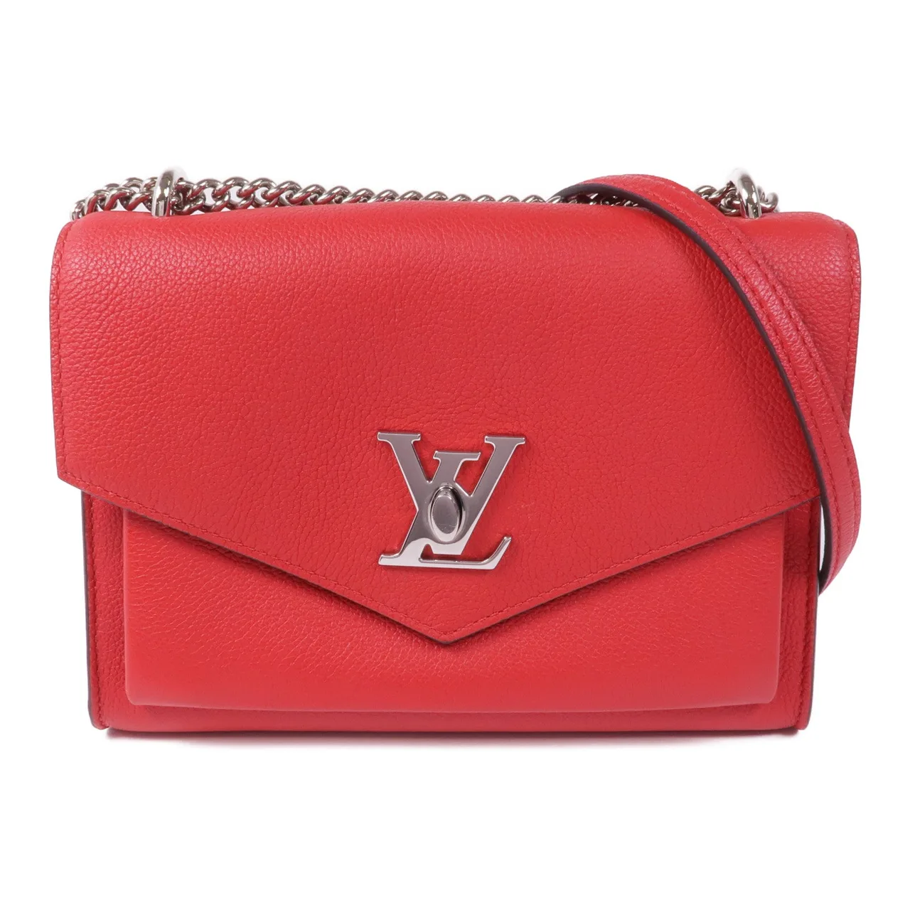 LOUIS VUITTON Lock Me M51419 肩背包 牛皮 紅色 / Red