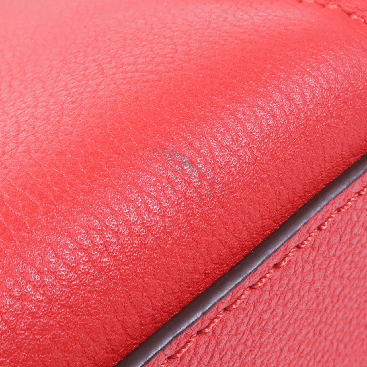 LOUIS VUITTON Lock Me M51419 肩背包 牛皮 紅色 / Red 牛皮 中古品A - 縮圖 11