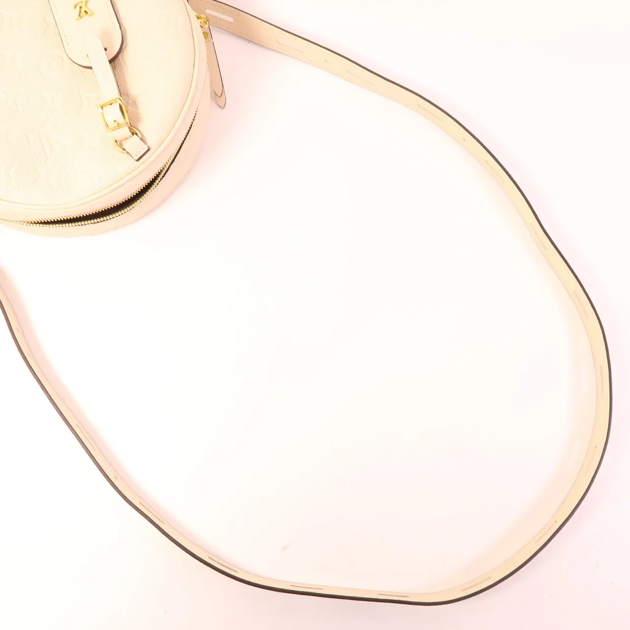 LOUIS VUITTON Boite Chapeau Souple M45276 肩背包 牛皮 米色 / Beige 牛皮 中古品A - 縮圖 8