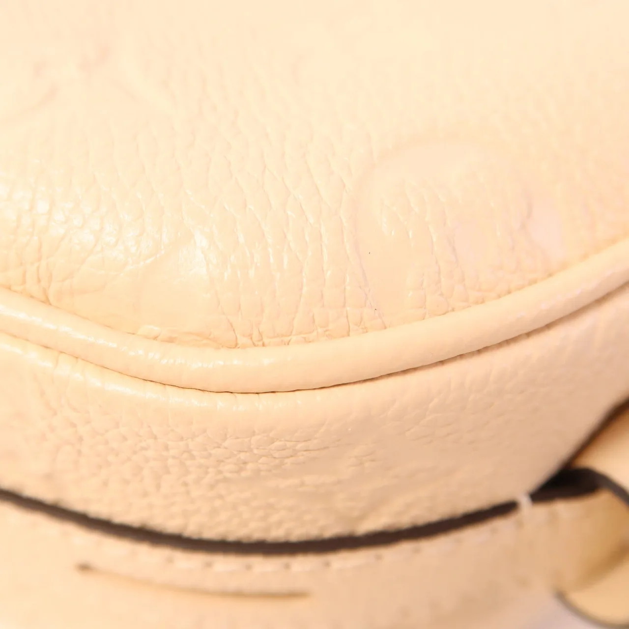 LOUIS VUITTON Boite Chapeau Souple M45276 肩背包 牛皮 米色 / Beige 牛皮 中古品A - 縮圖 9