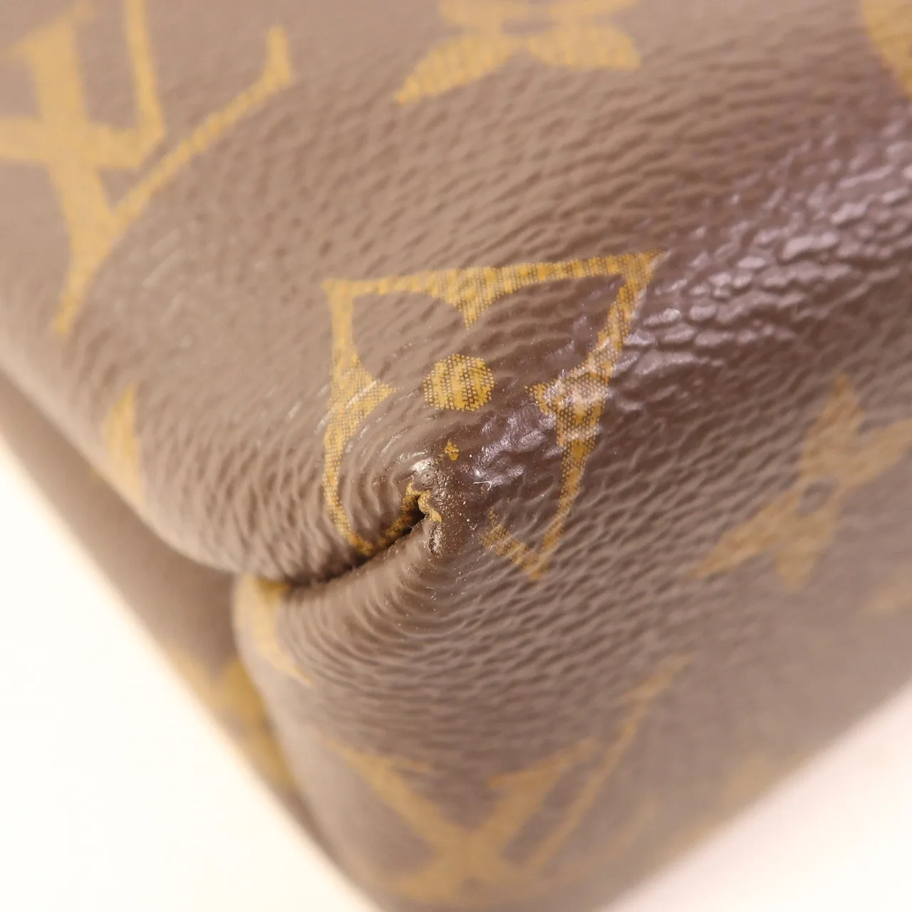 LOUIS VUITTON Saint Placide M43715 肩背包 塗層帆布 棕色 / 紅色 塗層帆布 中古品A - 縮圖 10