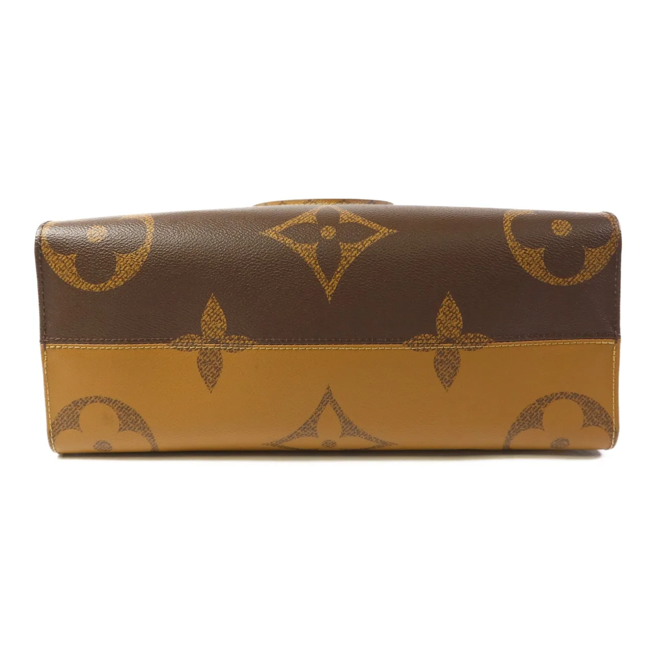 LOUIS VUITTON OnTheGo M45321 兩用包 塗層帆布 棕色 塗層帆布 中古品A - 縮圖 4