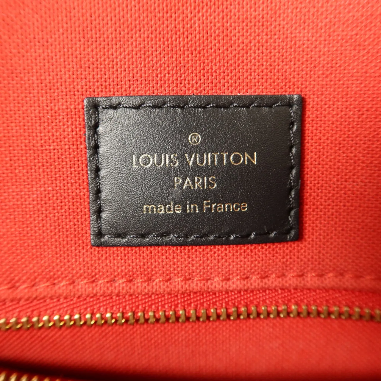 LOUIS VUITTON OnTheGo M45321 兩用包 塗層帆布 棕色 塗層帆布 中古品A - 縮圖 7