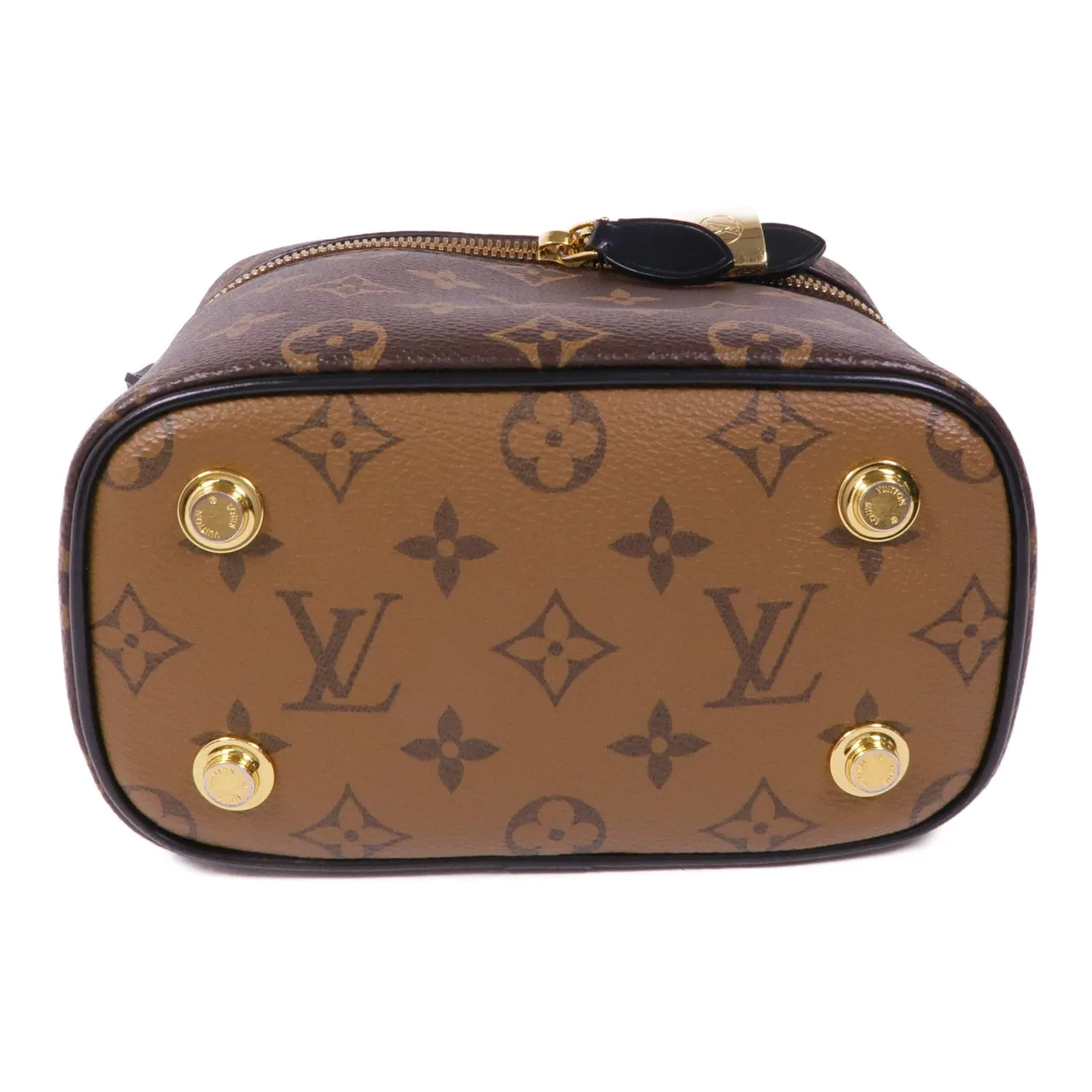 LOUIS VUITTON Vanity M45165 兩用包 塗層帆布 棕色 塗層帆布 中古品B - 縮圖 4
